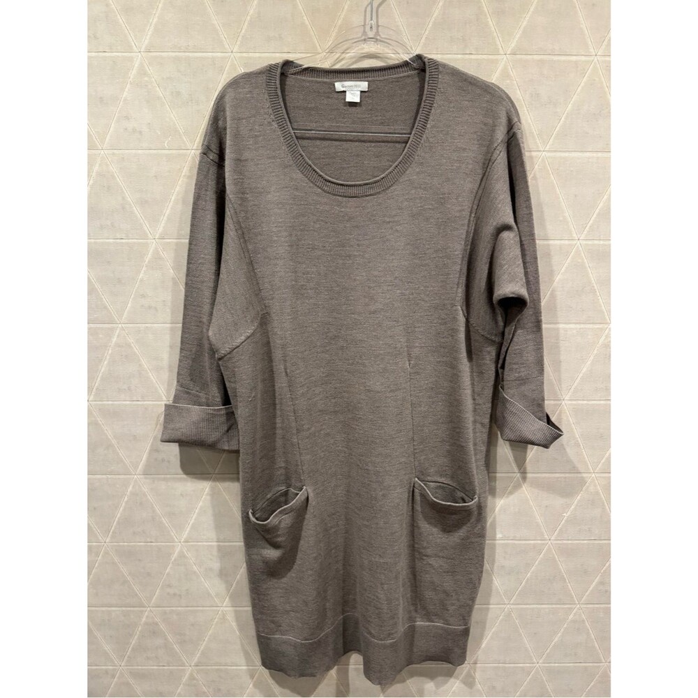 Garnet Hill Merino Wool Sweater Dress